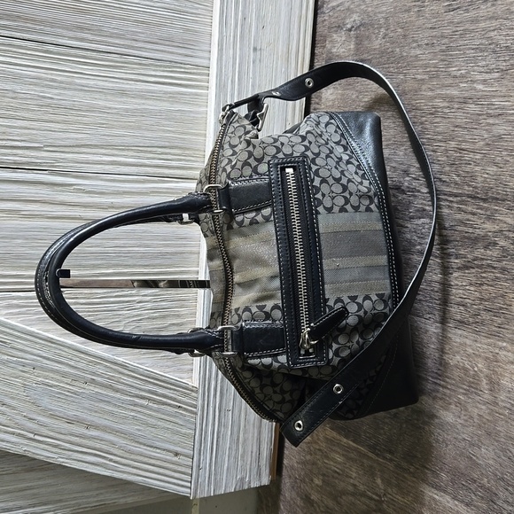 Coach Signature Legacy Molly Satchel 2Way Shoulder/Satchel 21154 - Picture 5 of 16